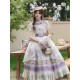 Yingluofu Rabbit Vine Story Grape-Themed Top Skirt and Choker Set(Pre-Made/Full Payment Without Shipping Cost)